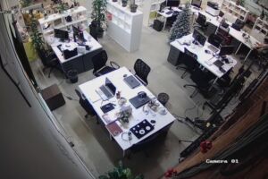 видеонабюдение в офисе аналоговые камеры